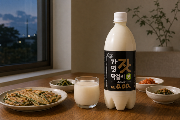 알코올 없이 고소한 가평잣막걸리 맛제로의 매력