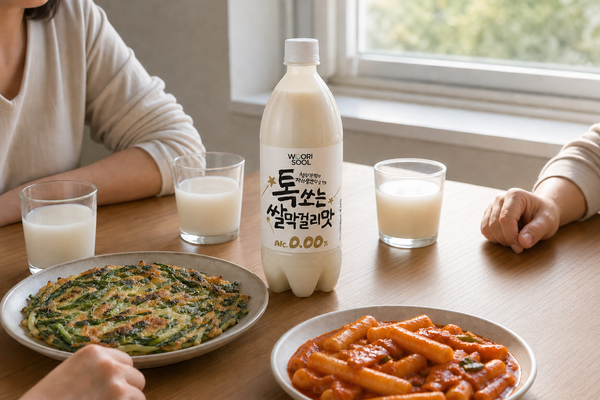 성인과 청소년이 함께 즐기는 톡쏘는쌀막걸리맛제로