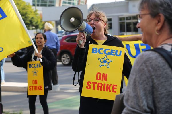 Public Servants In British Columbia Are On Strike