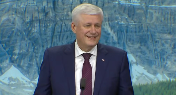 Stephen Harper Says He Wishes He Came Up With Carney’s CEO Summit