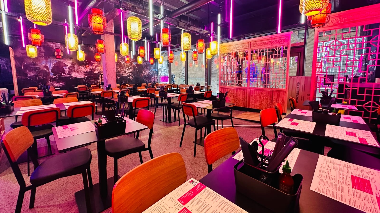 Interior of Yum Cha Altrincham in the Foundation building