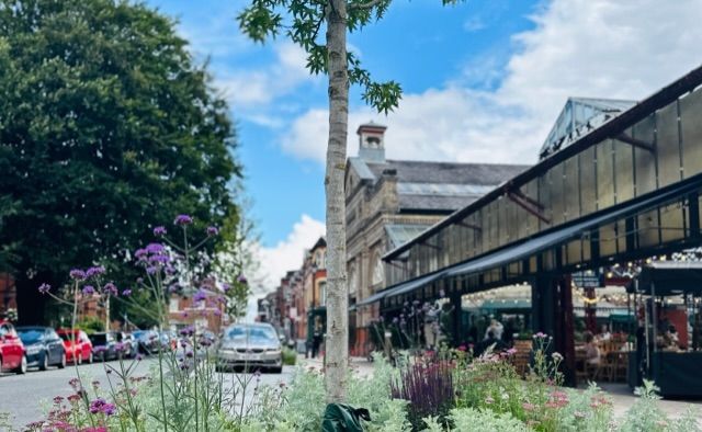 Work has finished on the new Market Street bay