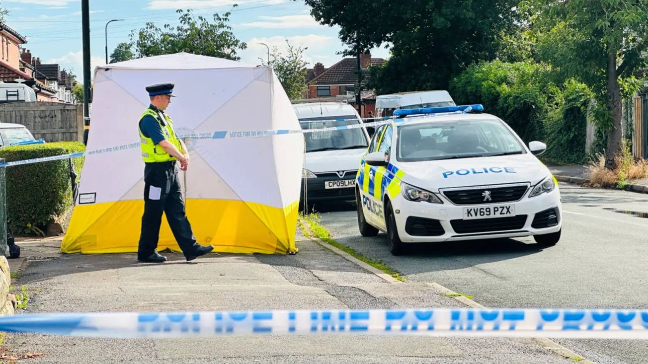 Man arrested on suspicion of murder after death confirmed in Timperley