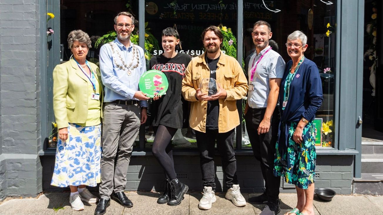 Underfound and Two Brothers Coffee win judges' awards in RHS Window Competition