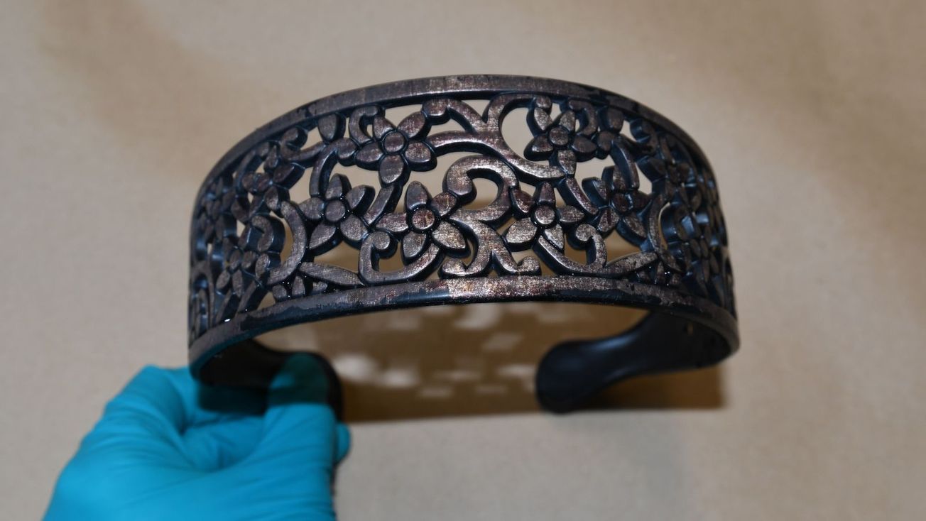 Police release images of belongings in bid to identify woman who died near the M56