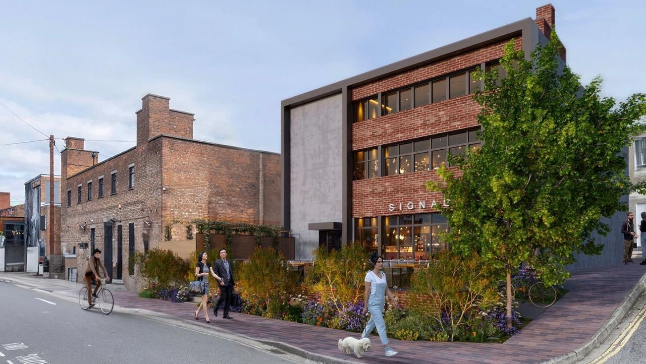 "High-end restaurant" forms part of proposed transformation of Altrincham service yard