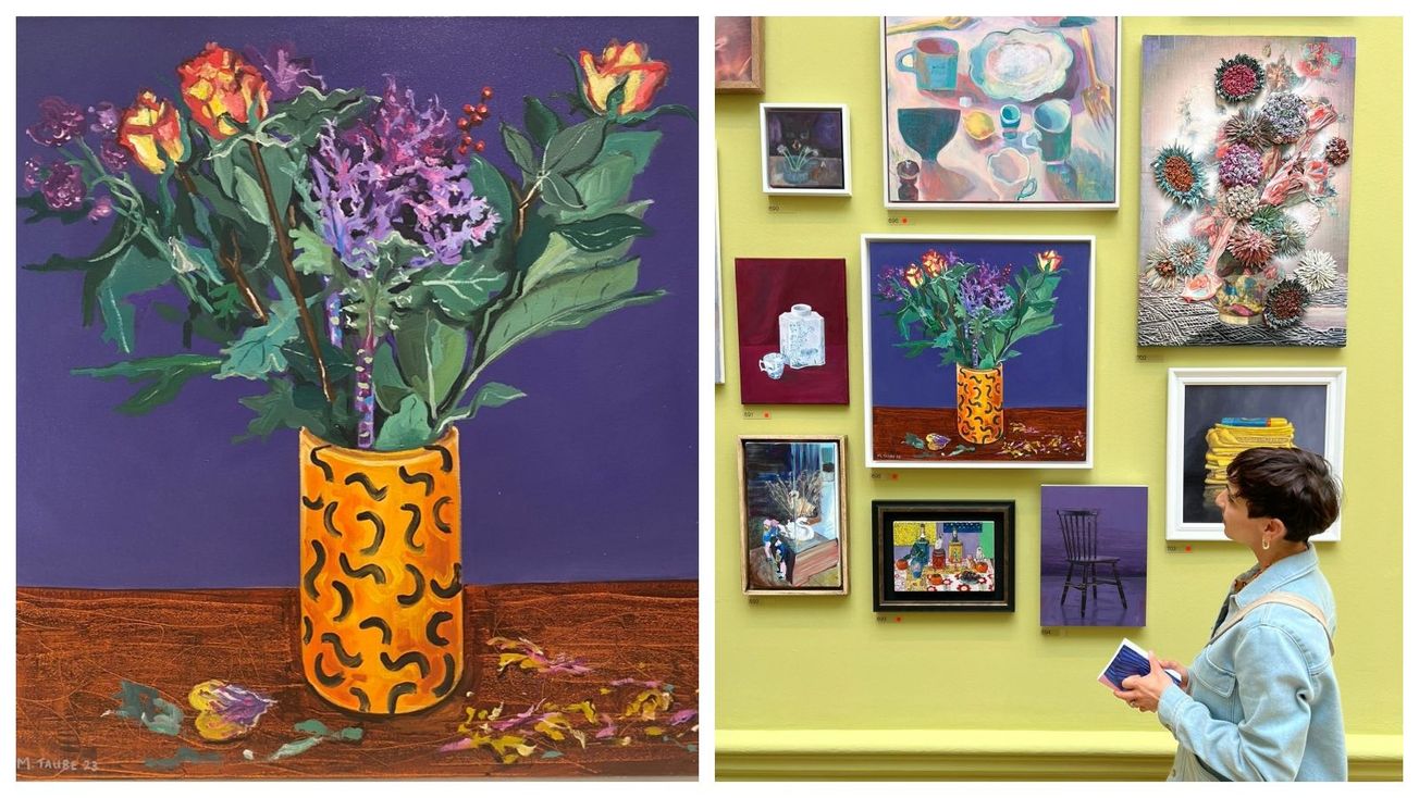 Hale artist’s edgy flower collection wins Royal approval