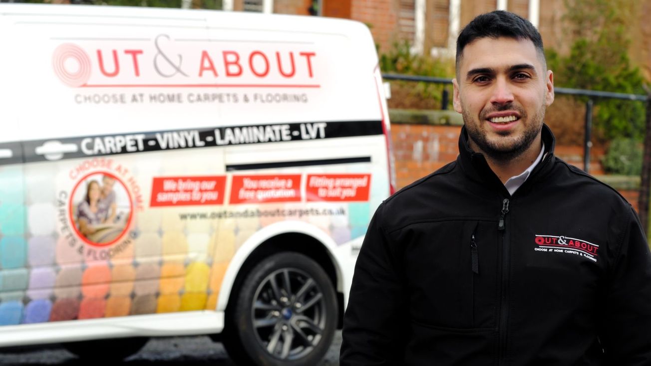 Five Minutes With... Theo Stavrinides, Owner of Out & About Carpets Altrincham