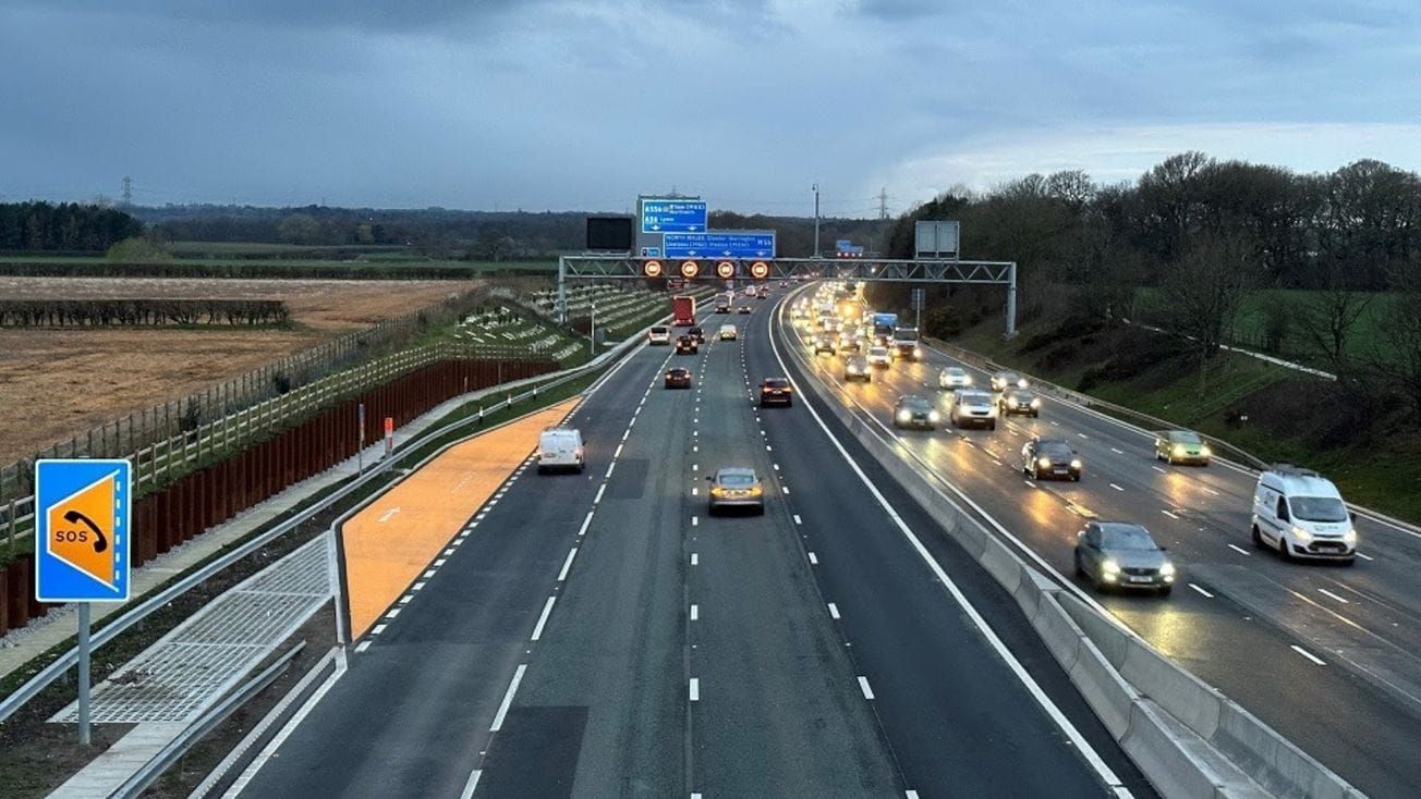 M56 stretch around Manchester Airport set for overnight closures