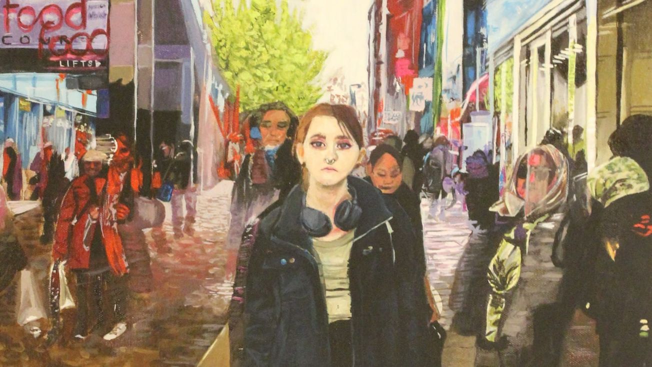 Town centre trail to showcase Trafford College students' artwork