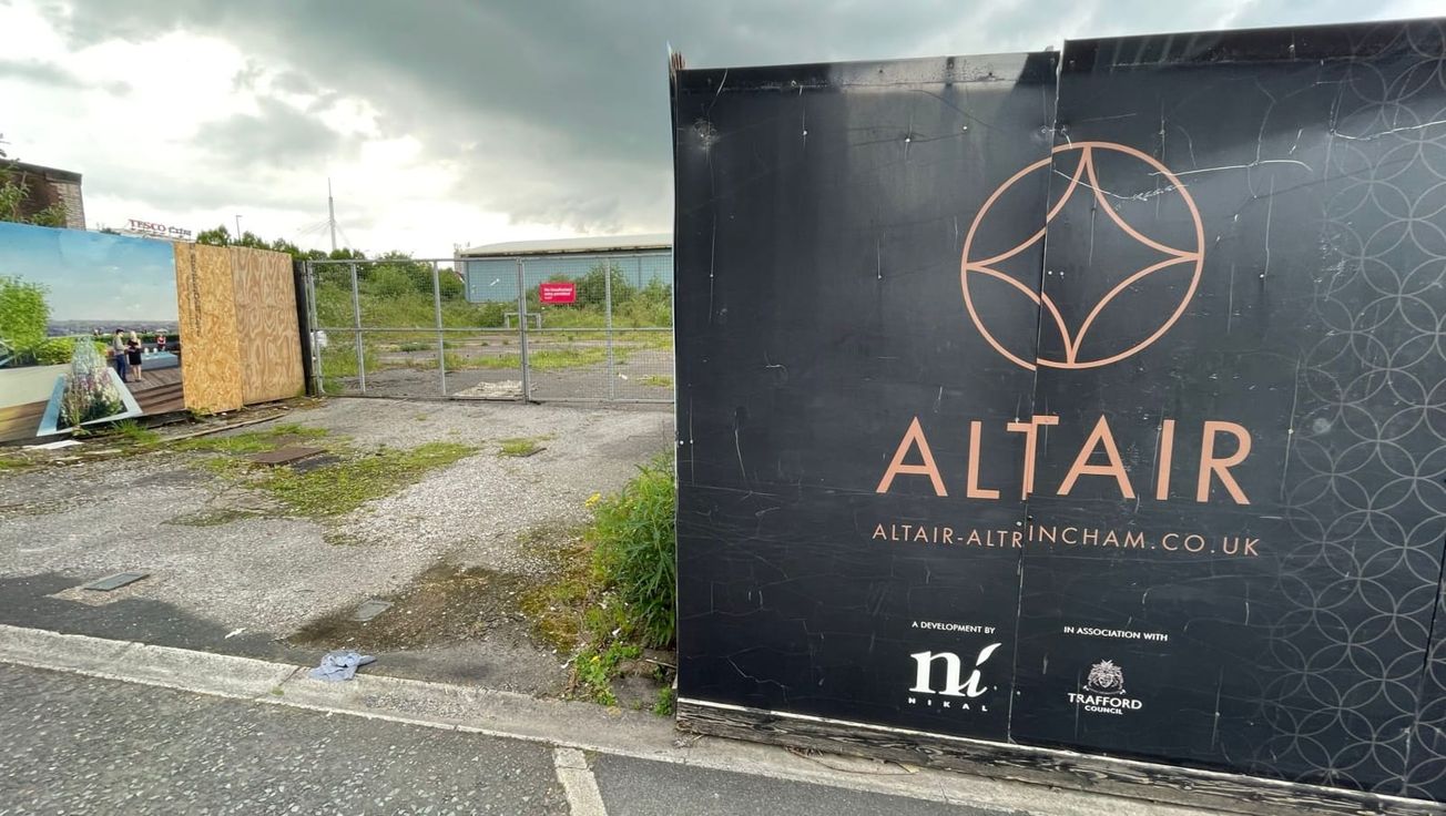 Is the Altair 'dream' finally dying? Town centre site set to be returned to Trafford Council