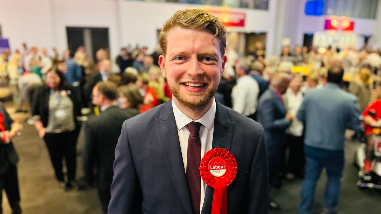 Rand hails "historic" night after becoming Altrincham and Sale West's first ever Labour MP