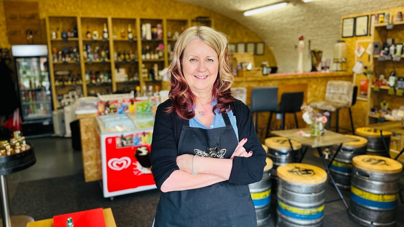 The “safe space” community shop on the banks of the Bridgewater Canal