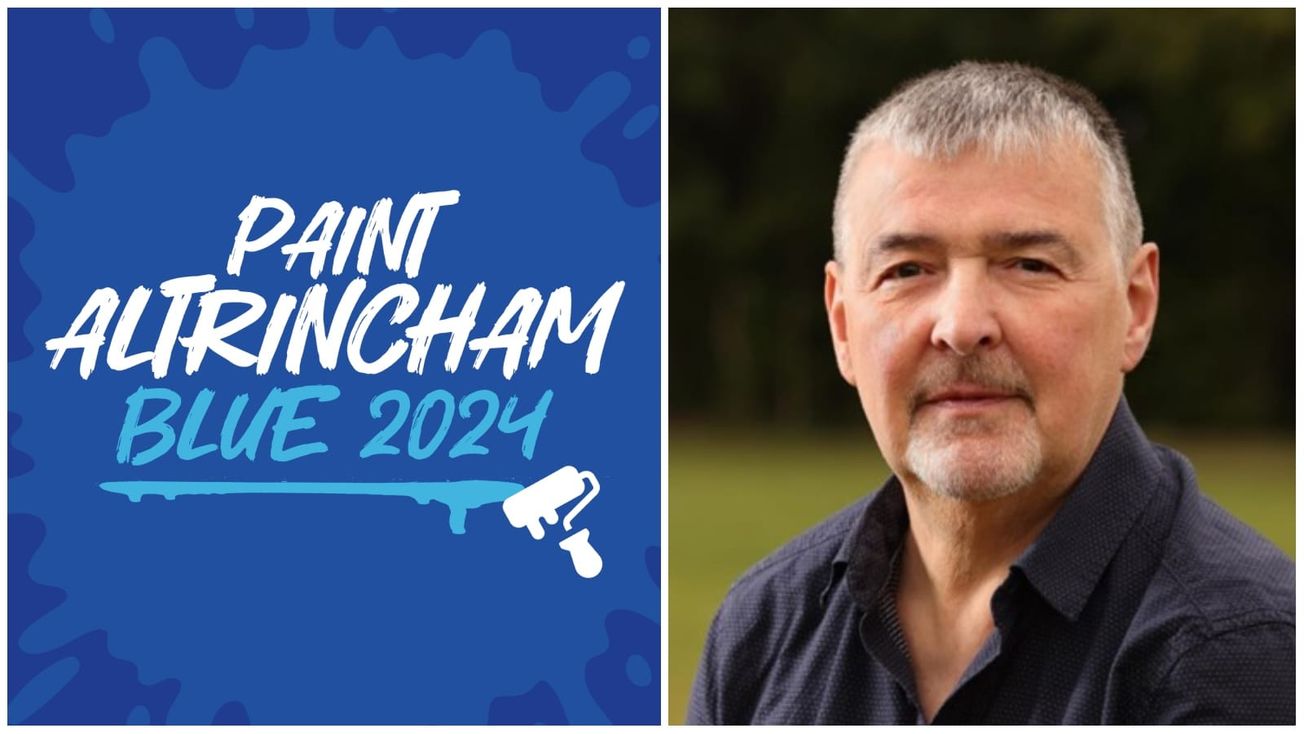 Paint Altrincham Blue returns to raise awareness for men's health
