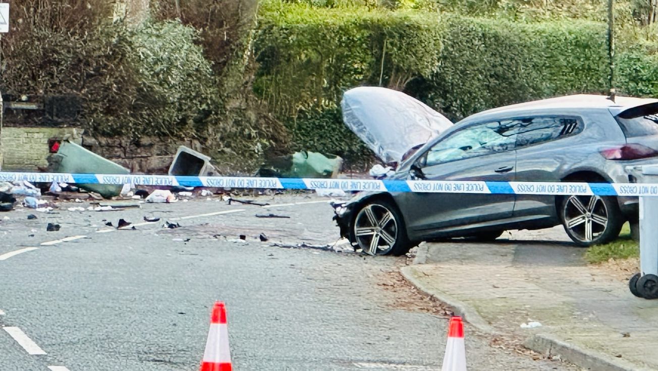Man taken to hospital after early morning Timperley crash