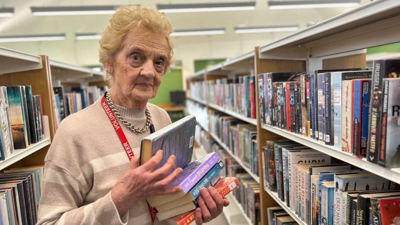 Can you be more like Hale's Beryl, 92, and volunteer at a local library?