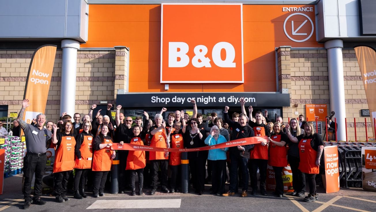 First look: B&Q, Altrincham Retail Park, Altrincham
