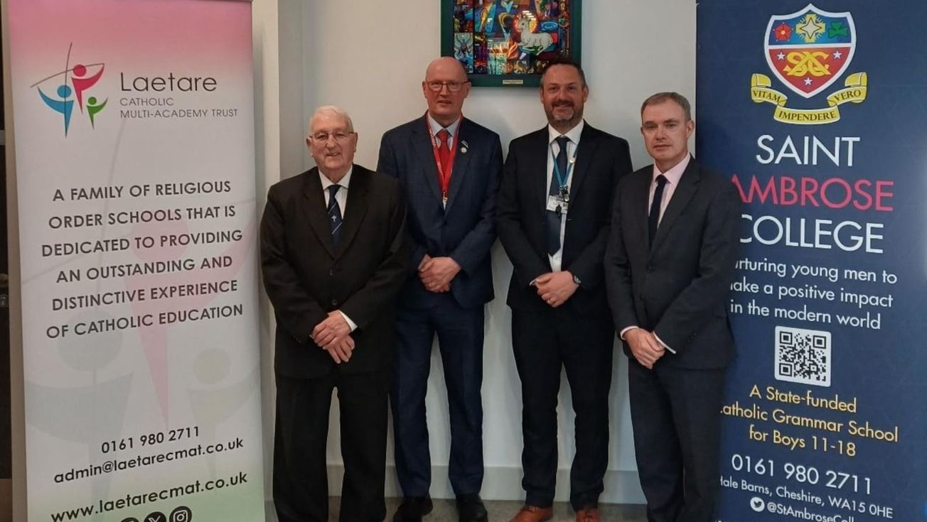 "Exciting step forward" as St Ambrose College joins national Catholic Trust