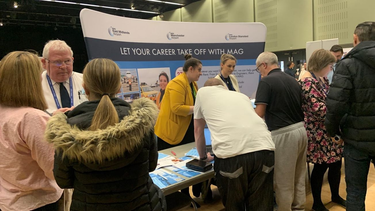 More than 500 roles on offer at Manchester Airport jobs fair