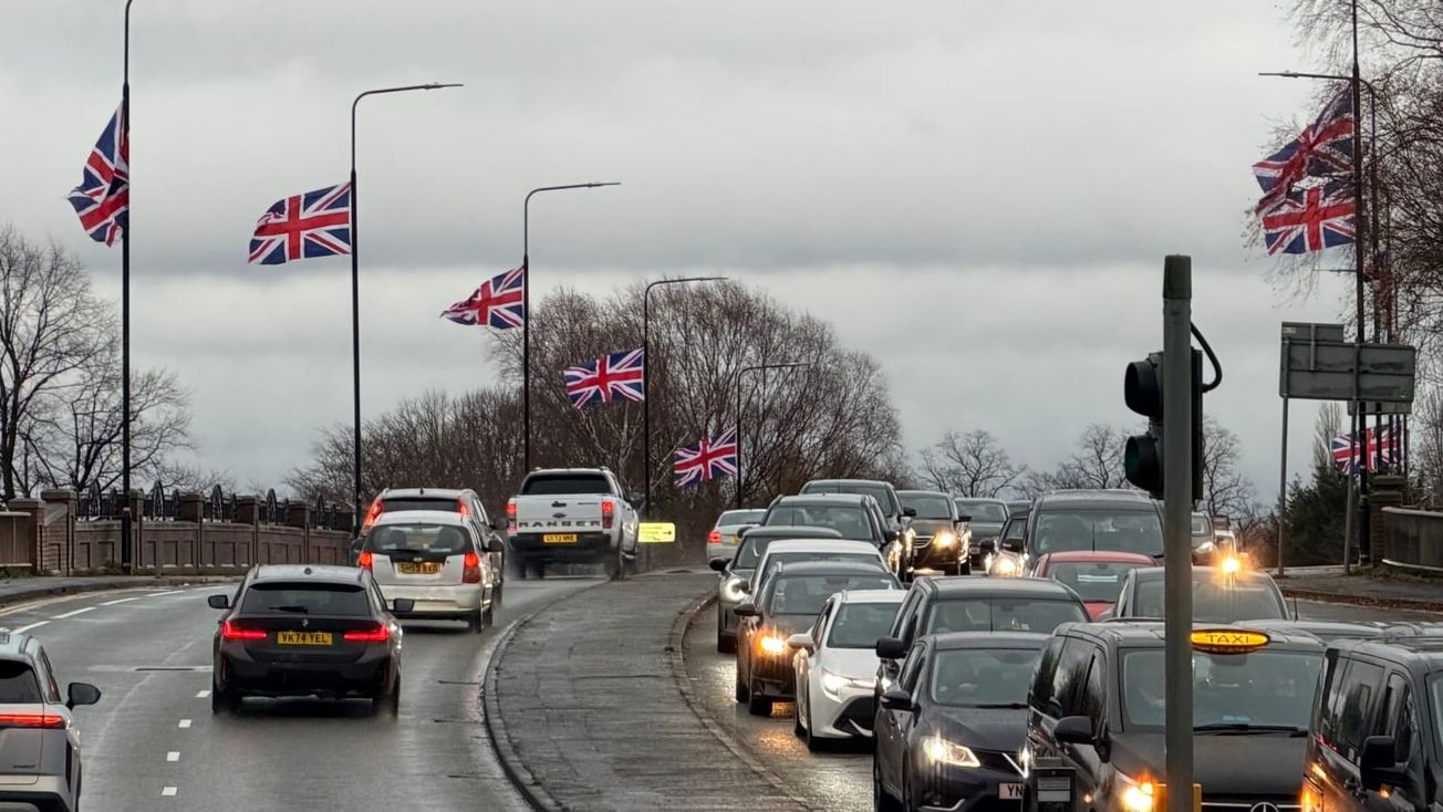 Council vows to keep removing Union flags after new ones appear on Altrincham flyover