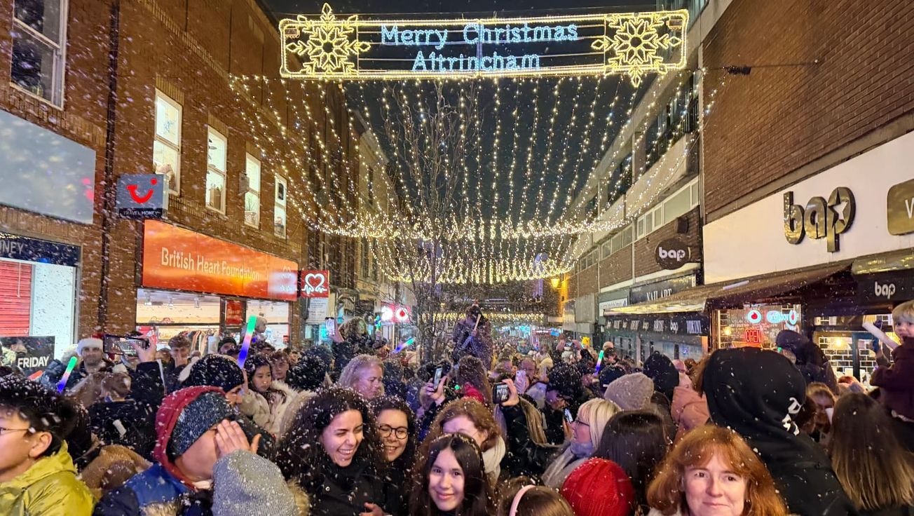 Altrincham climbs 23 places to be named the happiest place to live in the North West