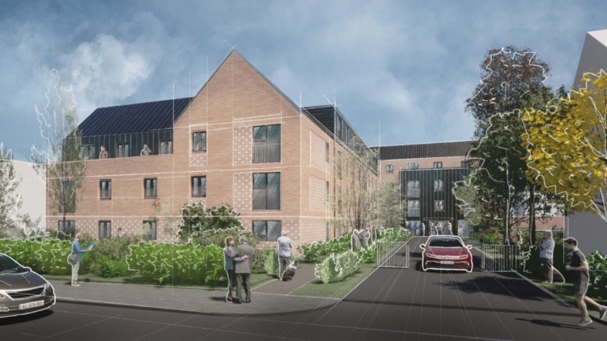 Revised plans submitted for 47 retirement apartments on brownfield land near Altrincham FC