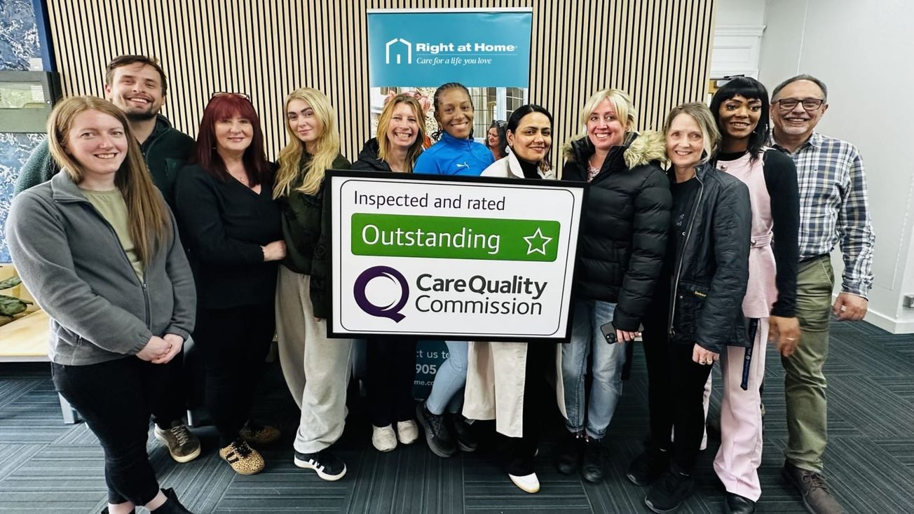 Timperley home care agency rated Outstanding by national regulator