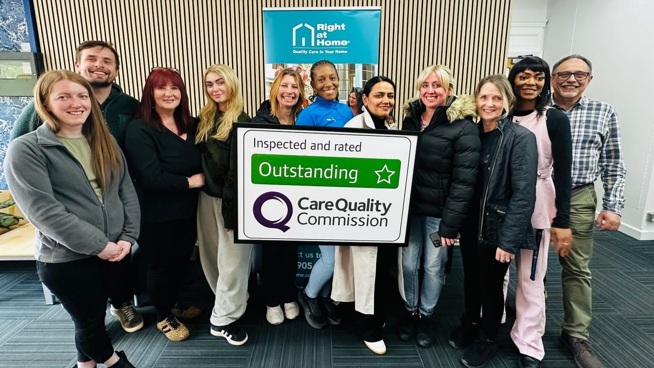 Timperley home care agency rated Outstanding by national regulator