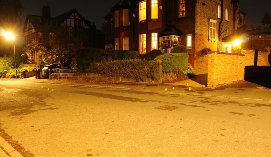 Hale home sprayed with bullets after £400,000 criminal cash stolen from driveway