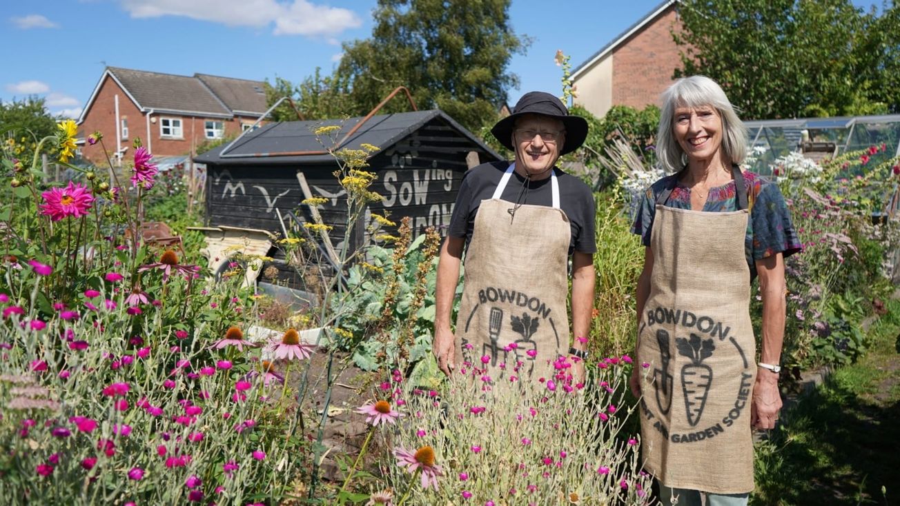 Fresh from the plot: Bowdon allotment growers donate weekly harvest to local residents