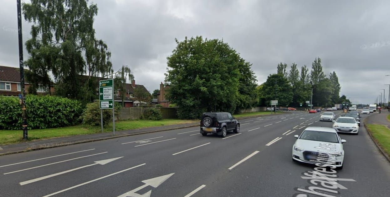 One taken to hospital after three-vehicle crash closes Timperley road