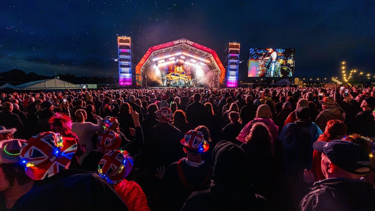 Tickets now on sale for The Brit Fest 2027 in Altrincham