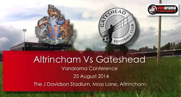 Watch highlights of Altrincham’s Bank Holiday defeat to Gateshead