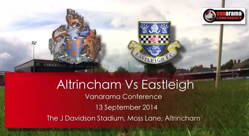 Watch highlights from Altrincham’s thrilling 3-3 draw against Eastleigh FC