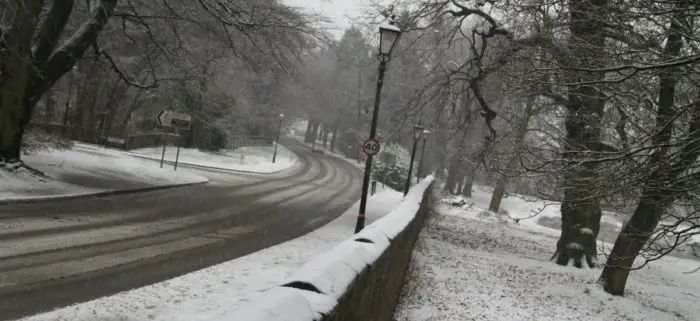 Is snow returning to Altrincham on Monday?