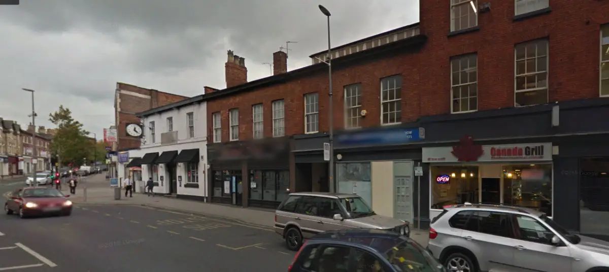 Police hunt man after “mindless brutality” outside Altrincham takeaway