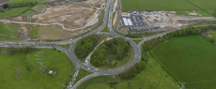 Workmen injured after scissor lift collapses during A556 bypass work