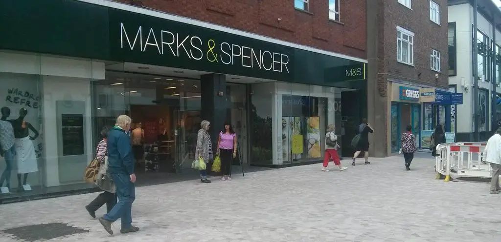 Marks & Spencer “delighted” with new-look paving as town centre improvements continue