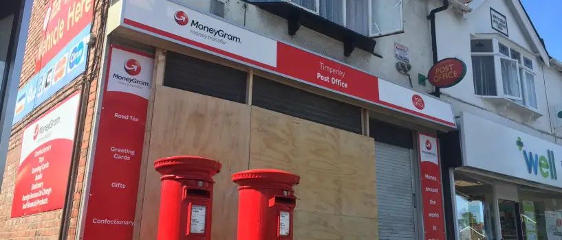 11 weeks on, still no reopening date for Timperley Post Office
