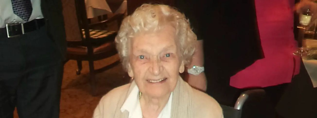 Hale Barns resident Lillian turns 104 – and puts longevity down to “determination and dark chocolate”