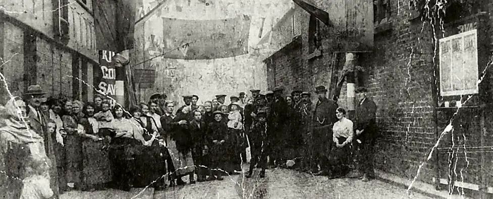 Do you know the men on Altrincham’s ‘bravest little street in England’?