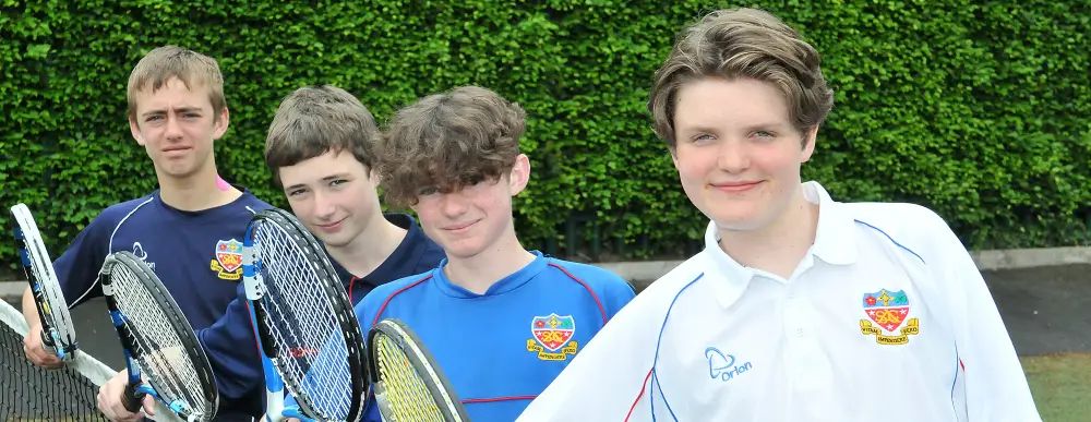 Altrincham schools net a place in county tennis final