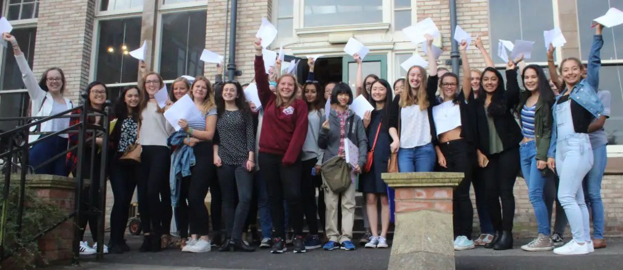 Live: A Level Results Day in Altrincham
