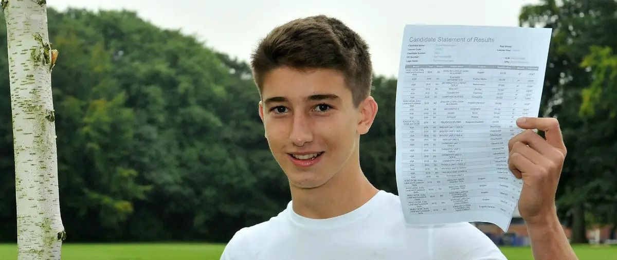 Perfect 10 for Timperley teenager as Hale Barns school exceeds expectations