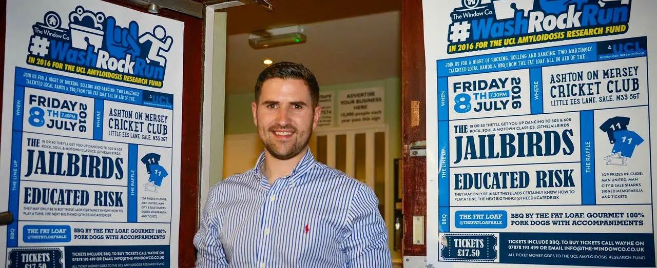 The Window Company raises £8,000 in aid of rare disease battled by employee’s mum