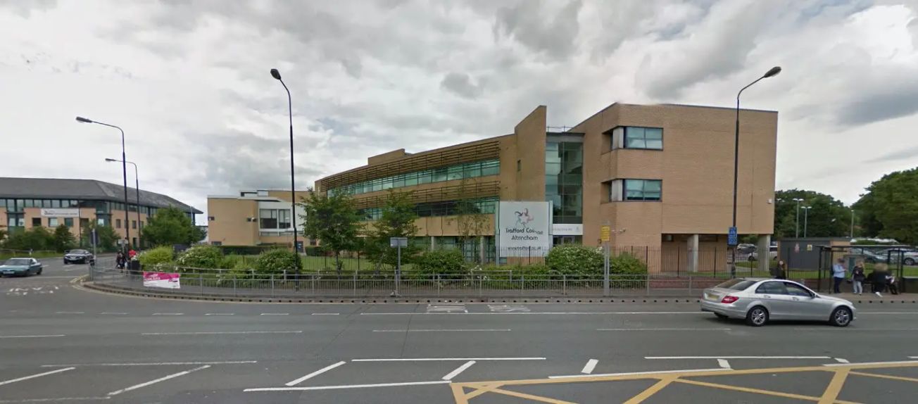 Girl, 16, hit by car close to Trafford College