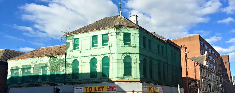 At long last – the refurbishment of the former McDonald’s building has STARTED