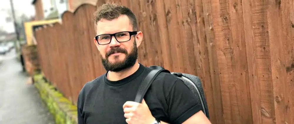 The Altrincham designer who’s giving it both barrels with his own luggage brand