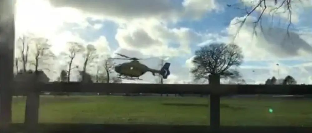 Helicopter ambulance called out to Altrincham school after schoolboy suffers injury during rugby match