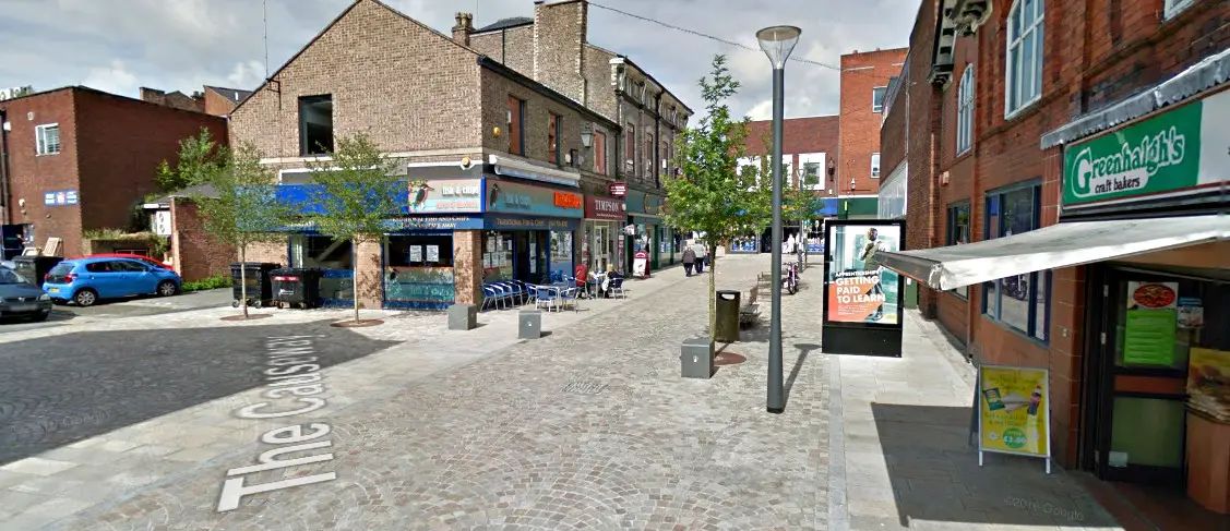 Man arrested after road-rage incident in Altrincham town centre
